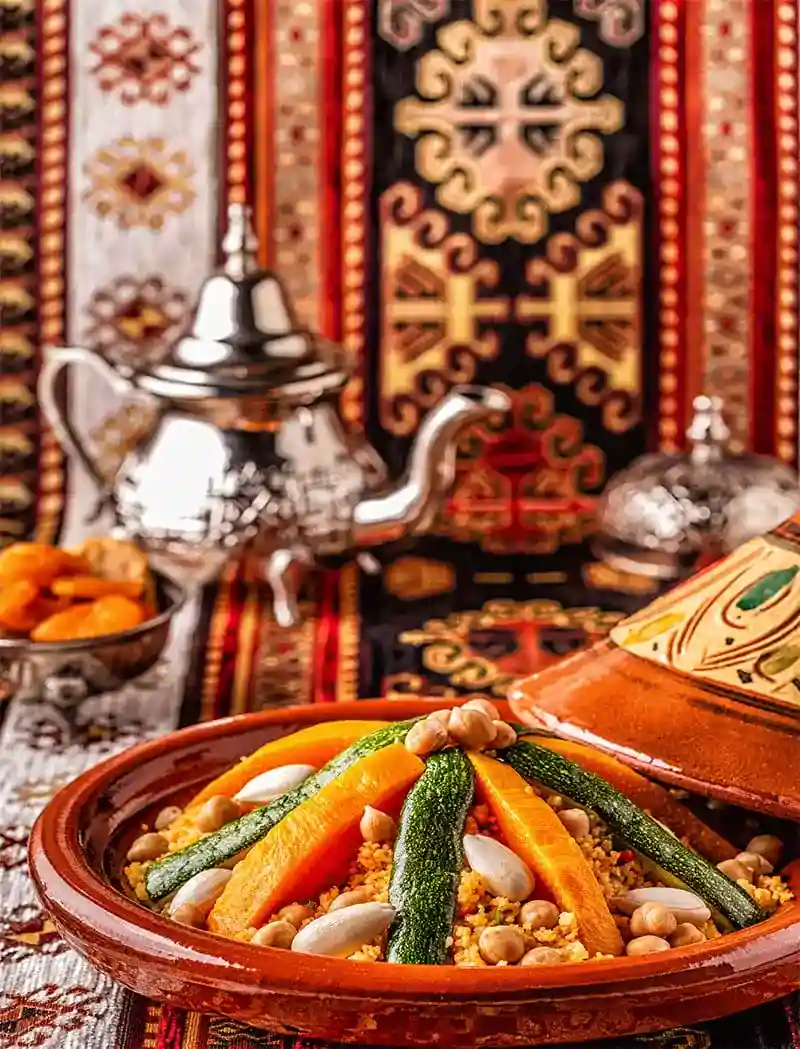 le Restaurant Chez Ali propose à ses hôtes un spectacle folklorique mêlant chants et danses traditionnelles